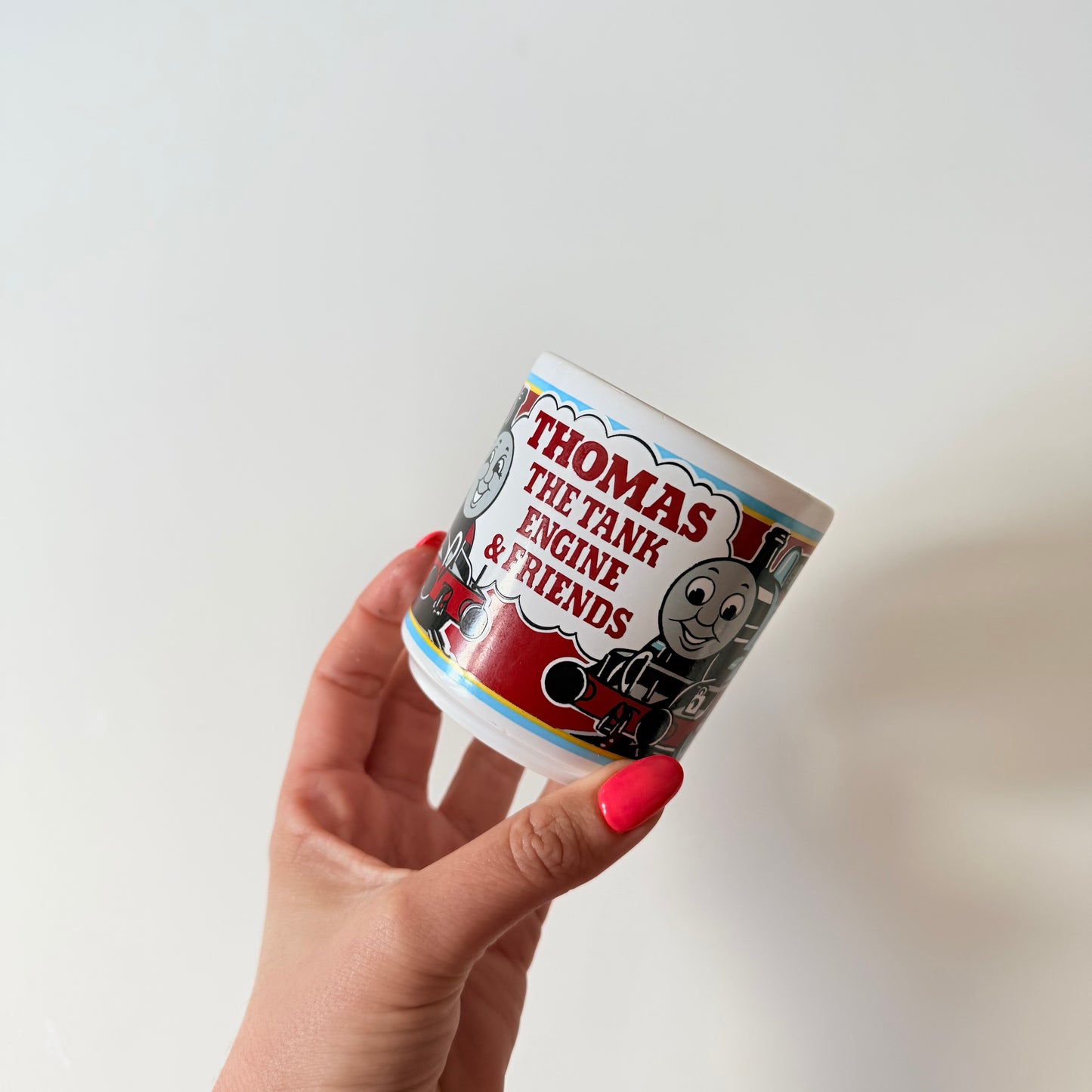 Vintage 1990 ceramic Thomas the tank engine mug