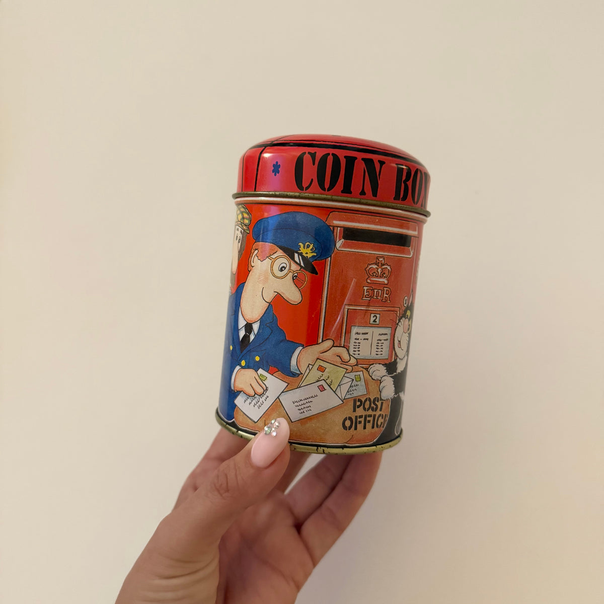 Vintage 1992 postman Pat moneybox