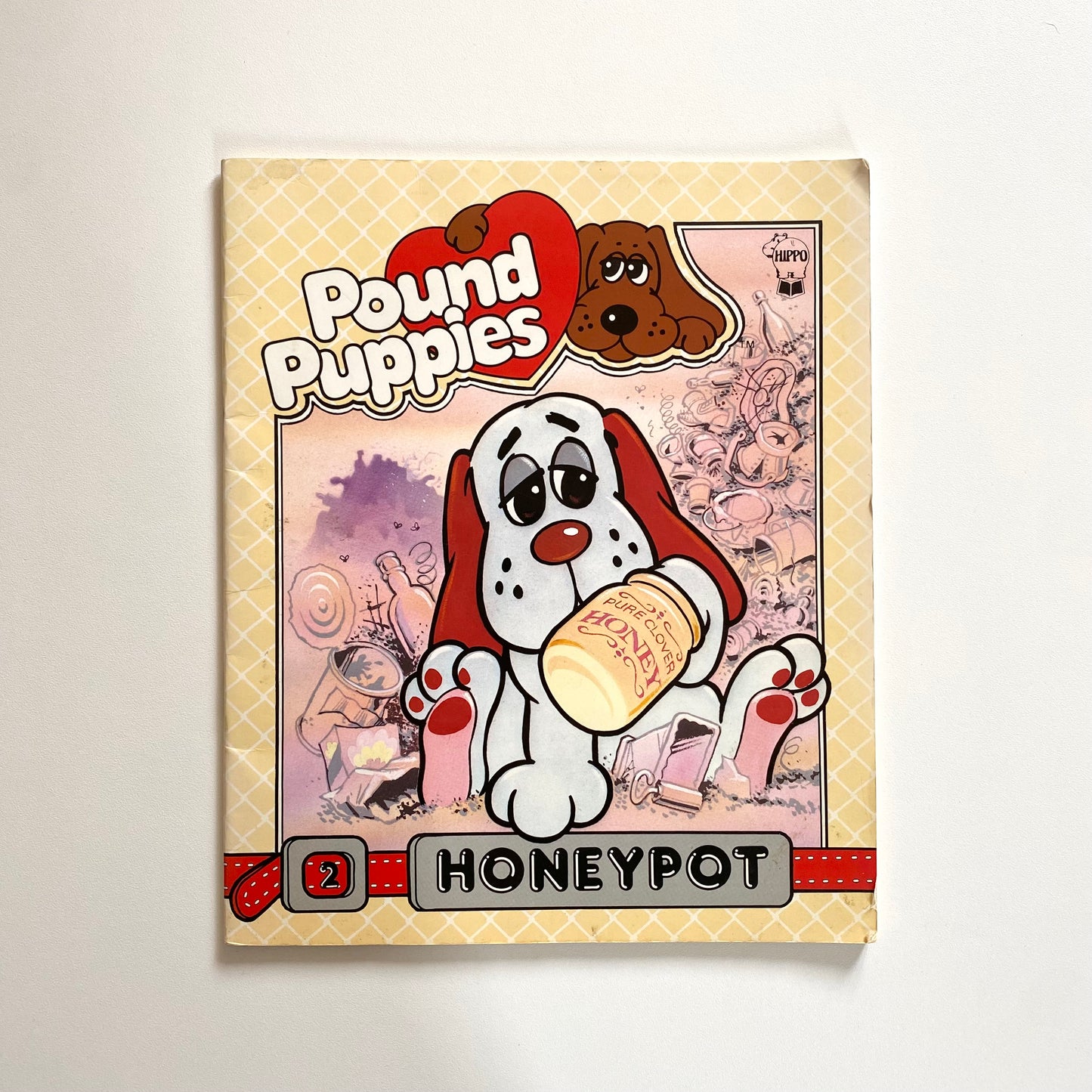 Vintage 1987 pound puppies paperback book