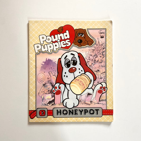 Vintage 1987 pound puppies paperback book