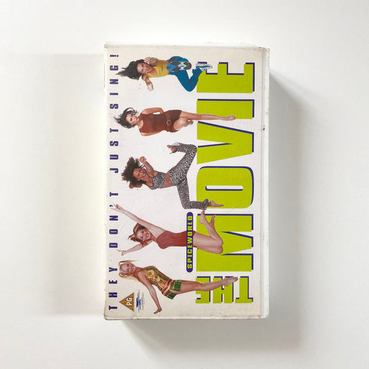 Vintage 1998 spice girls the movie vhs tape. Slight crack at top of case