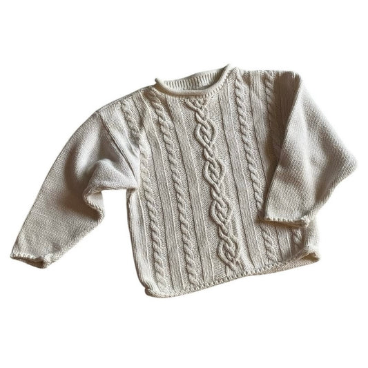 Vintage mothercare cable knit knitted jumper 3-4 years