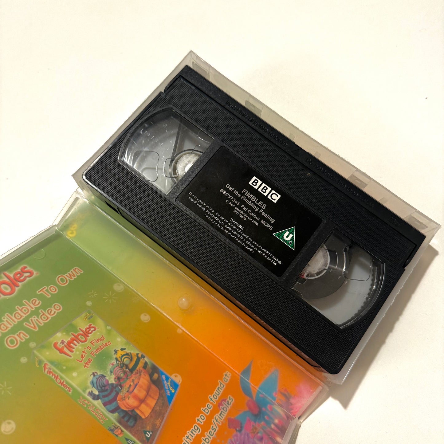Vintage 2002 fimbles vhs tape