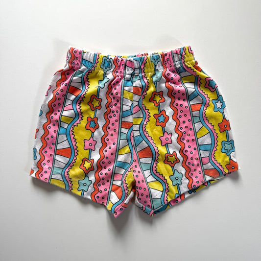 Vintage easter egg?! patterned summer shorts. Size 12-18 months