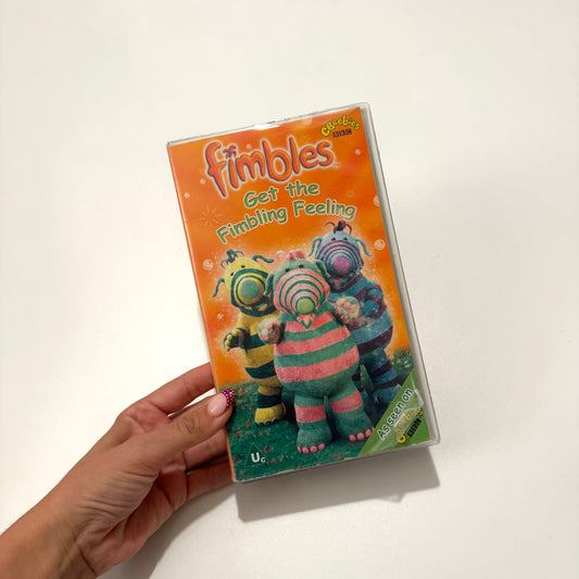 Vintage 2002 fimbles vhs tape