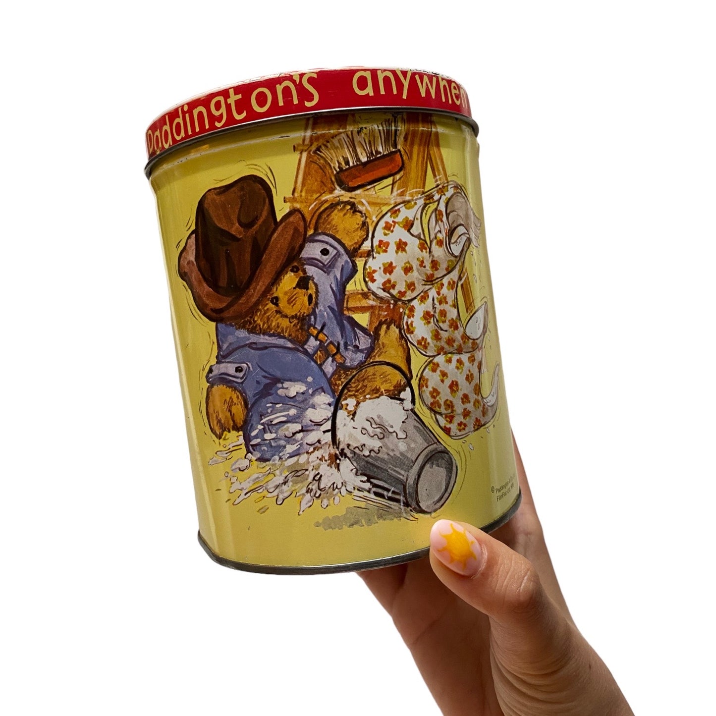 Vintage 1971 Paddington biscuit tin
