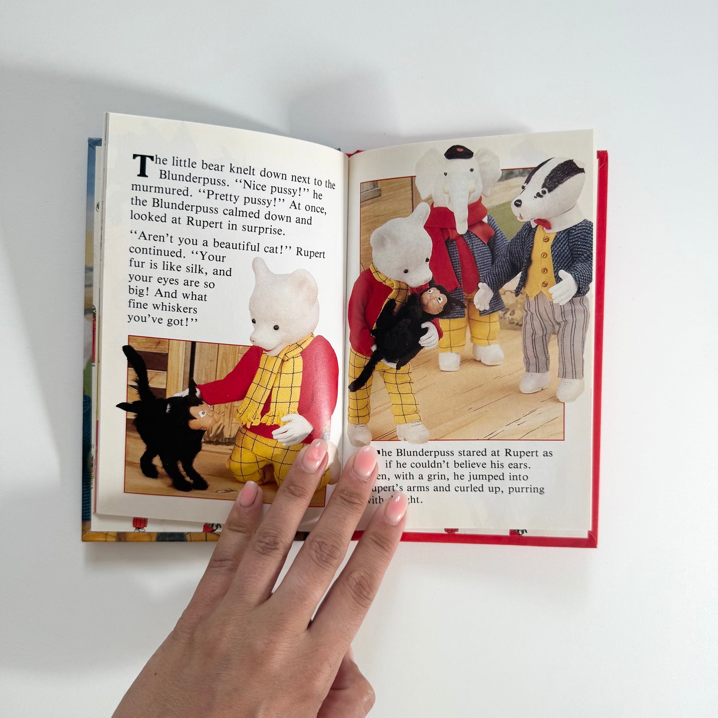 Vintage 1990 Rupert book