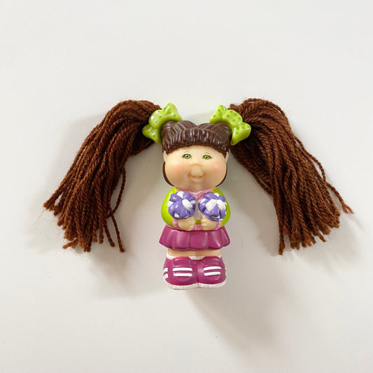 Vintage 2005 mega bloks Cabbage Patch Kids cheerleader figure