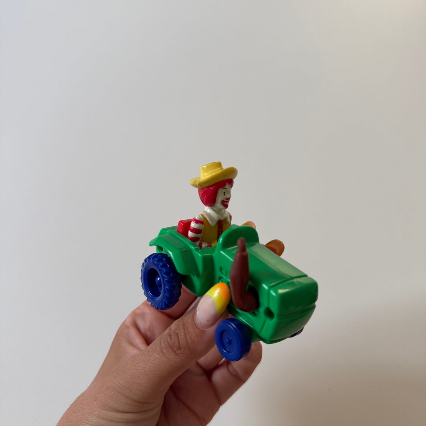 Vintage Ronald McDonald tractor