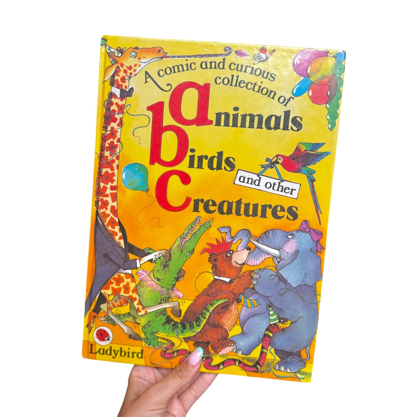 Vintage 1981 ladybird animal alphabet book.