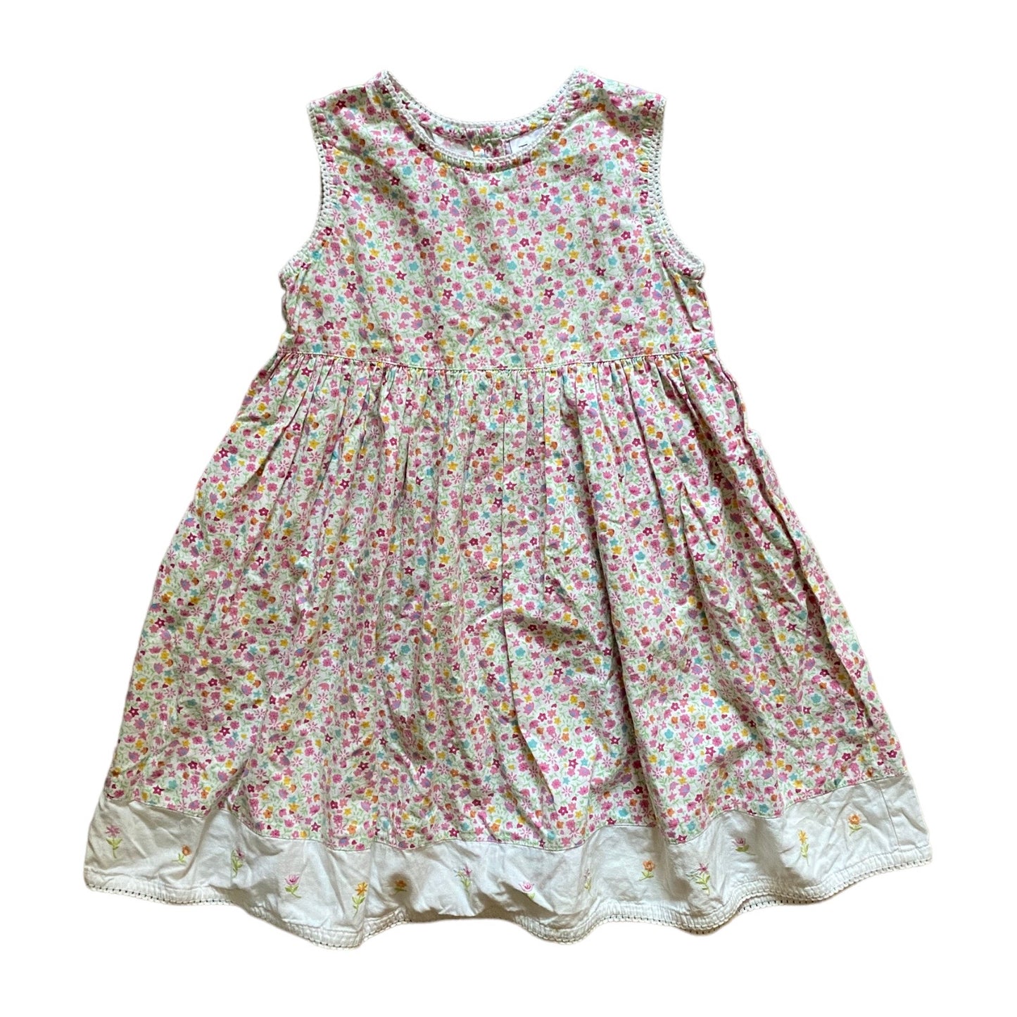 Vintage tescos floral dress age 2-3 years