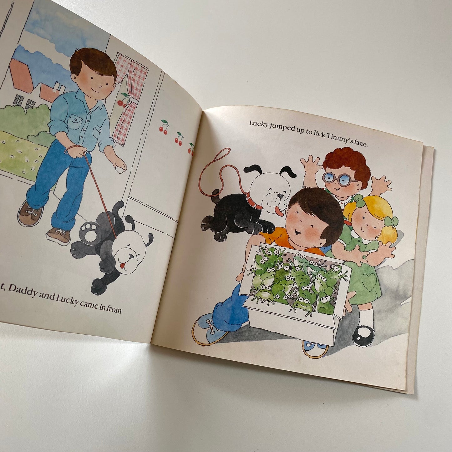 Vintage 1987 fisherprice book