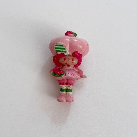 Tiny vintage strawberry shortcake figure