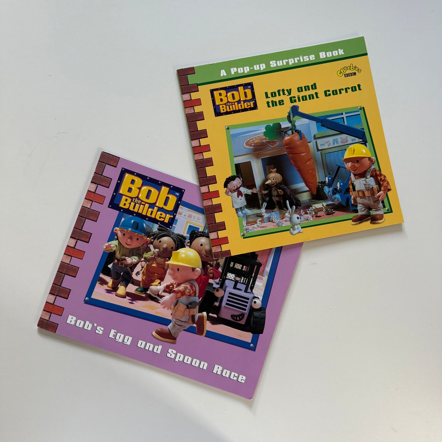 Vintage 2003 Bob the builder paperback books