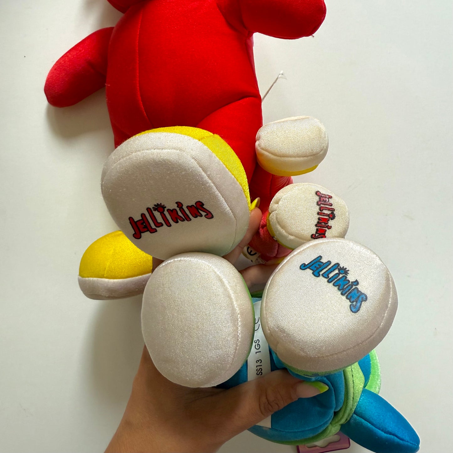 Vintage 1998 set of 3 jellikins plushies.