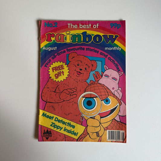 Vintage 1994 rainbow magazine