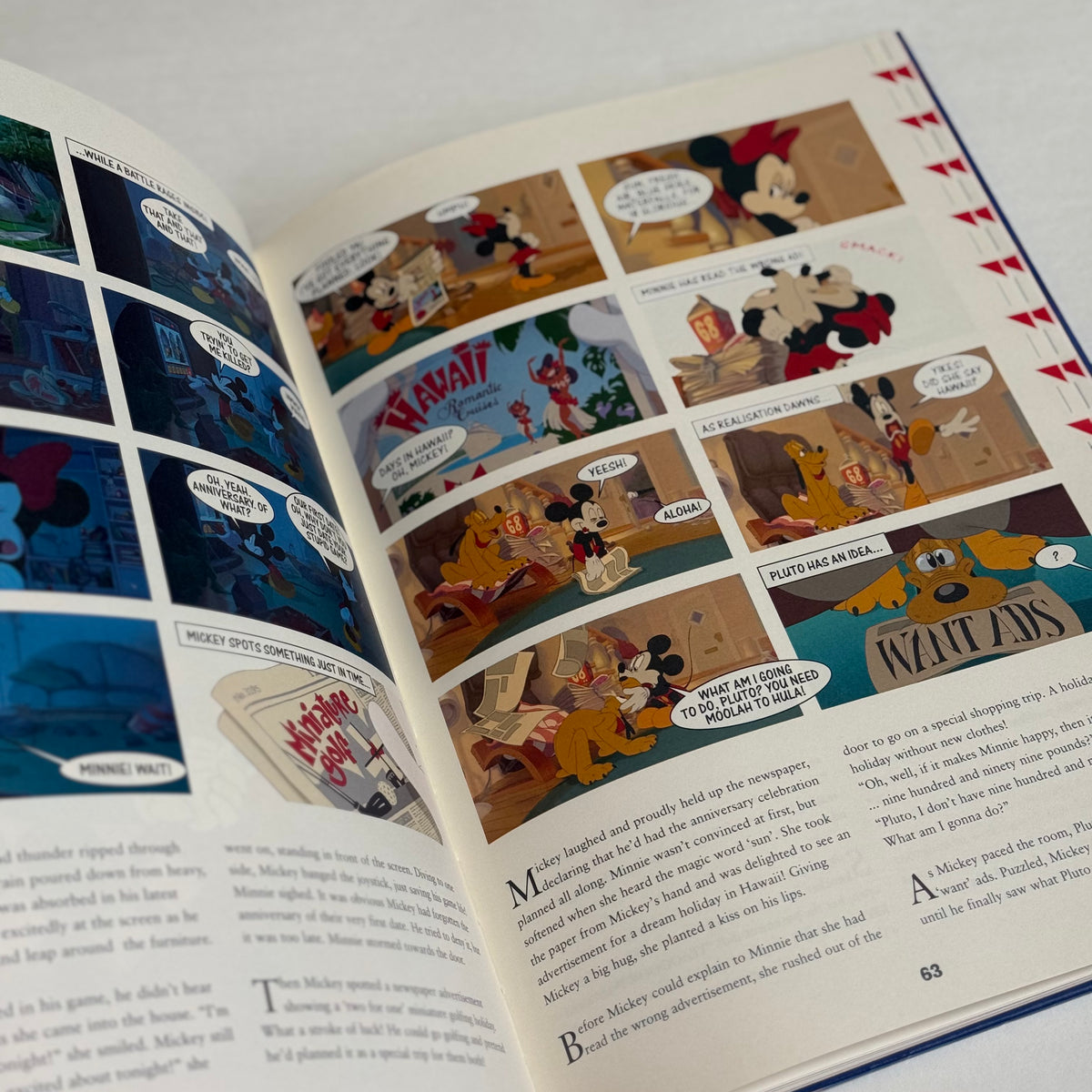 Vintage Disneyland 1998 annual. Some pages have pencil.