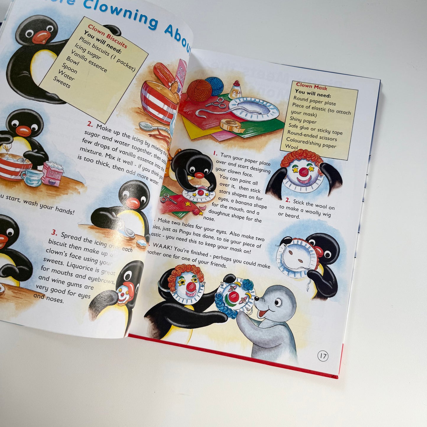 Vintage 1992 pingu a4 annual