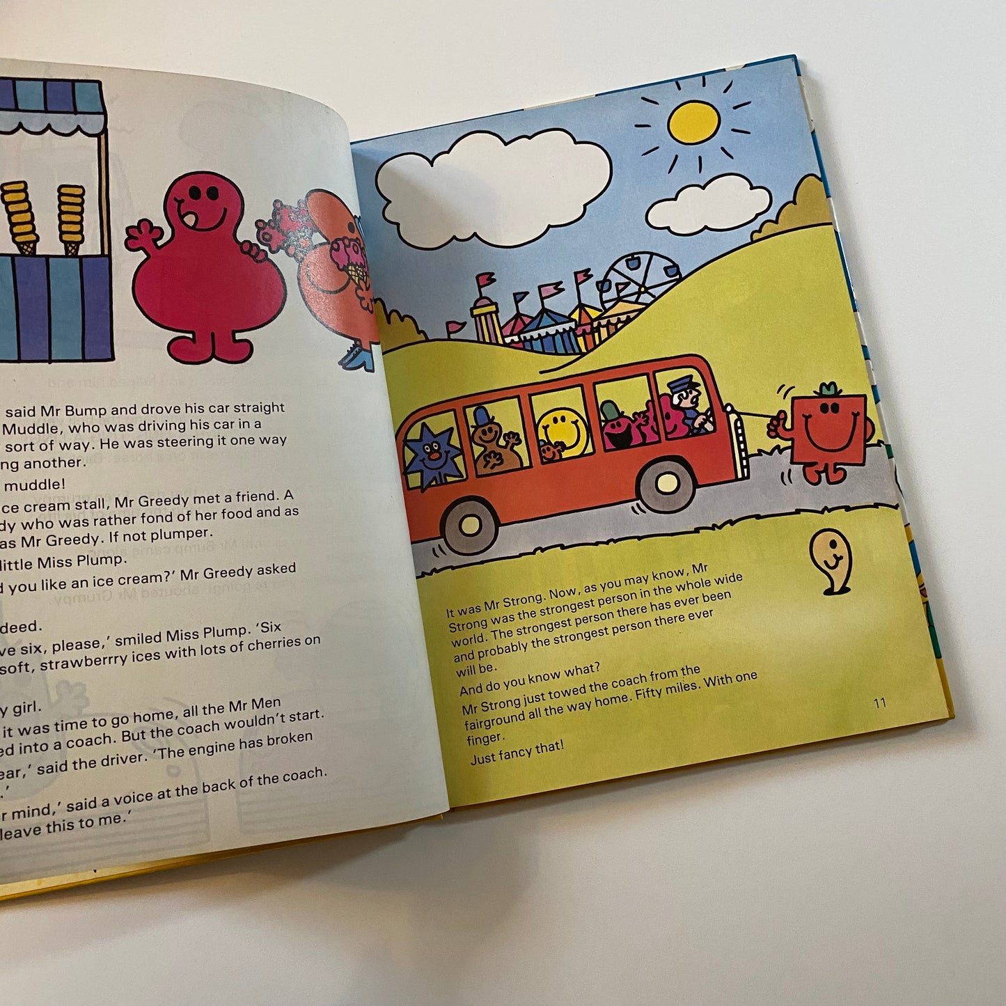 Vintage 1983 mr men annual. First page has a rip.