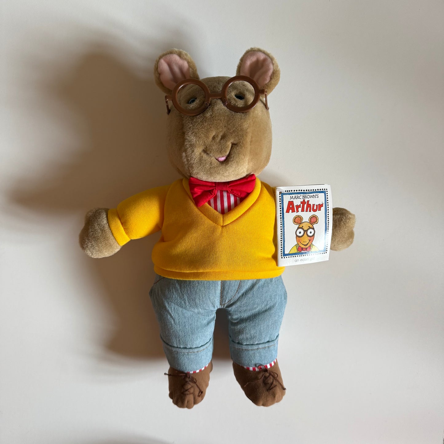 Vintage marc brown 1996 arthur plush teddy. Still has tag!