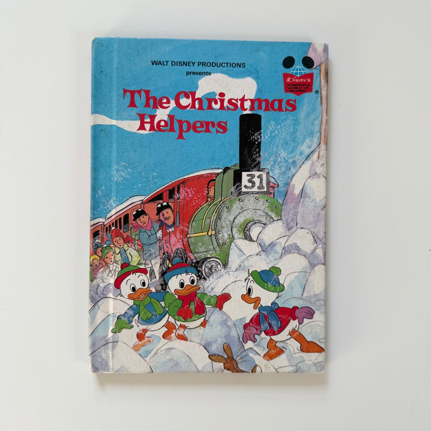 Vintage 1985 Disney christmas book