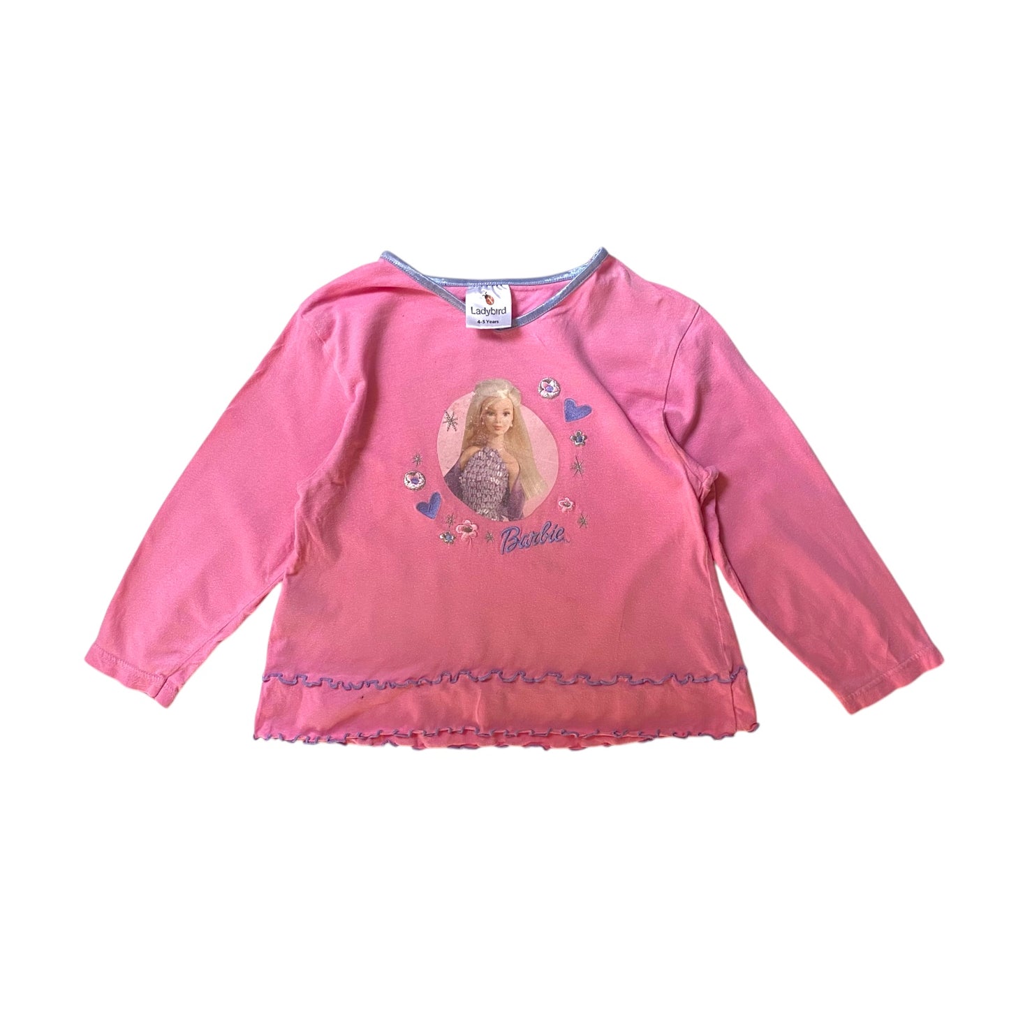 Vintage ladybird barbie top. Signs of wear/ cracking. Imo size 3 years