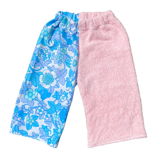 Reworked half n half’ LOVED AGAIN trousers/ culottes. Size 2-3 years approx