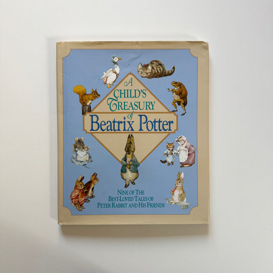 Vintage 1997 Beatrice potter a4 treasury book.