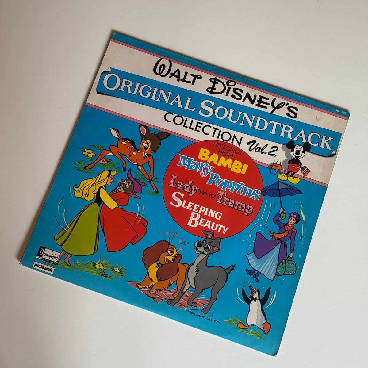 Vintage Walt Disney vinyl.