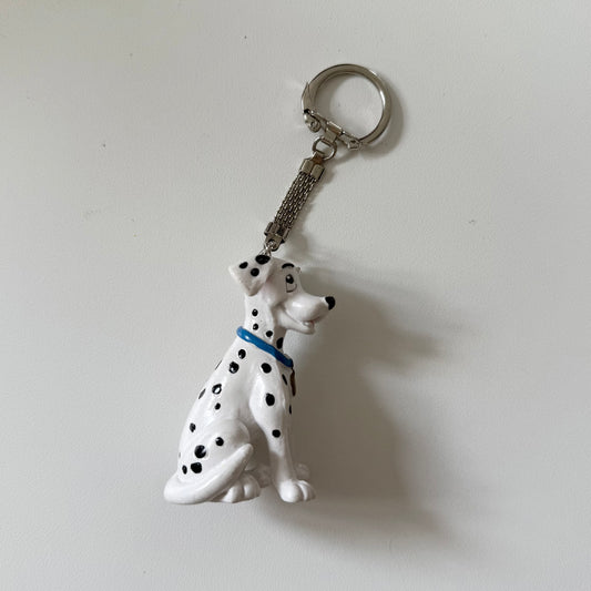 Vintage 101 Dalmatians keyring