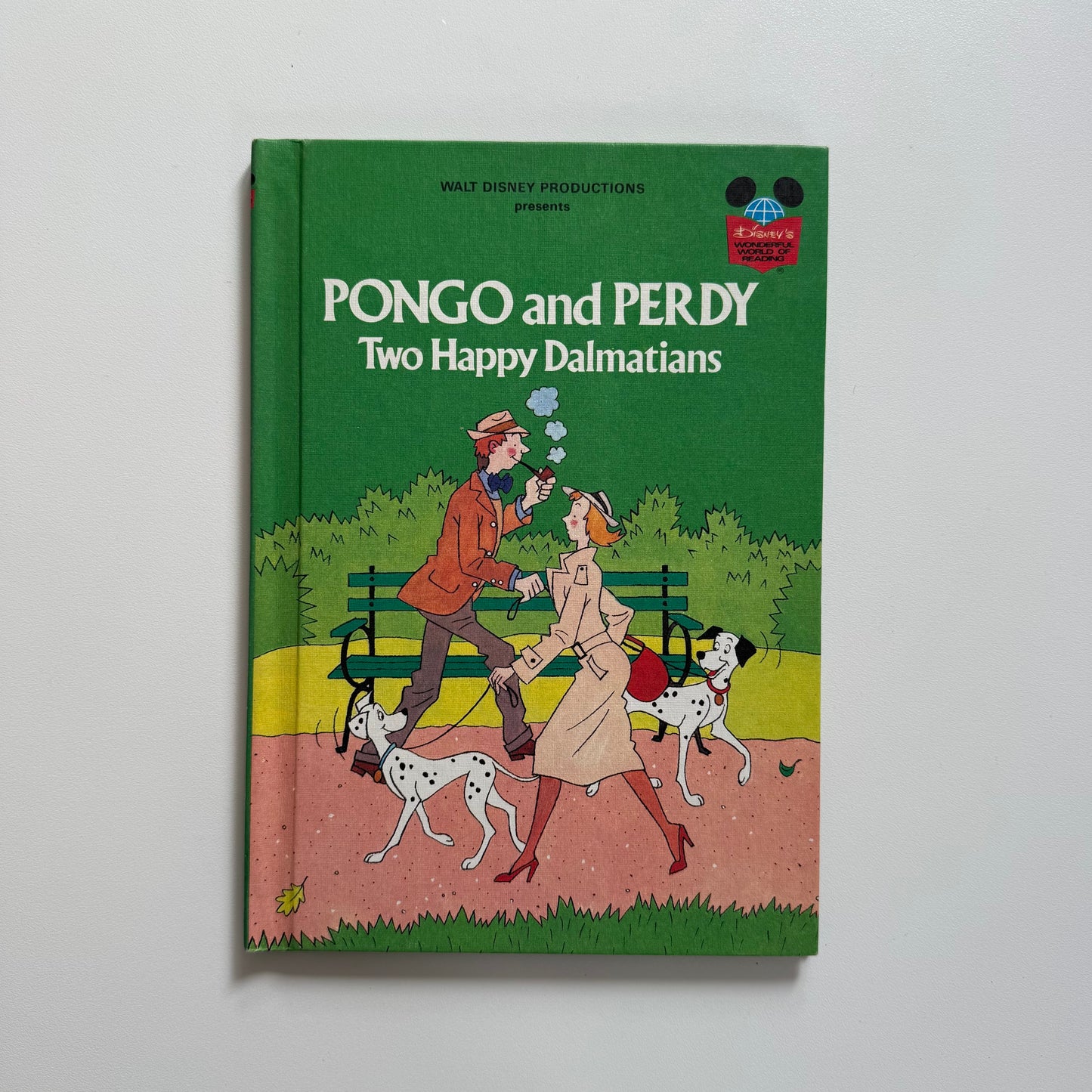 Vintage 1980s Disney dalmation book