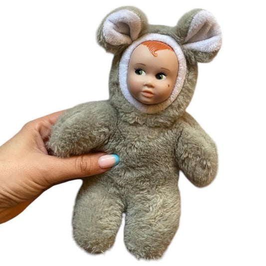 Teddy bear baby doll
