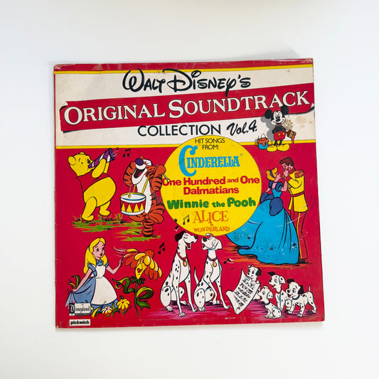 Vintage Walt Disney collection vinyl.