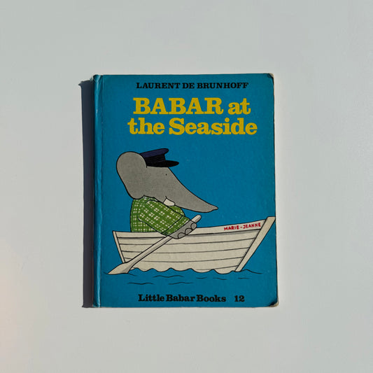 Vintage 1971 Babar book. Condition as shown