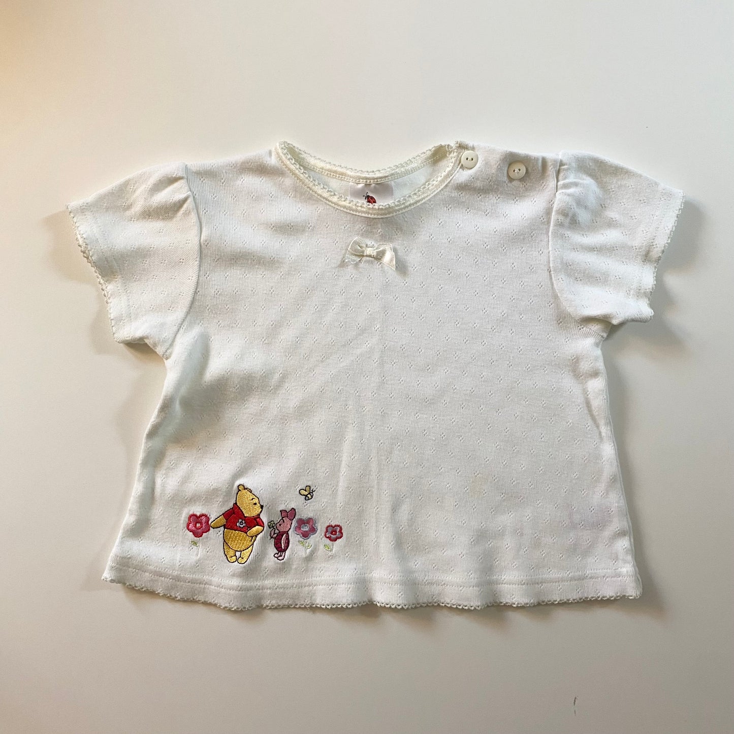 Vintage ladybird Winnie the Pooh top. Size 9-12 months