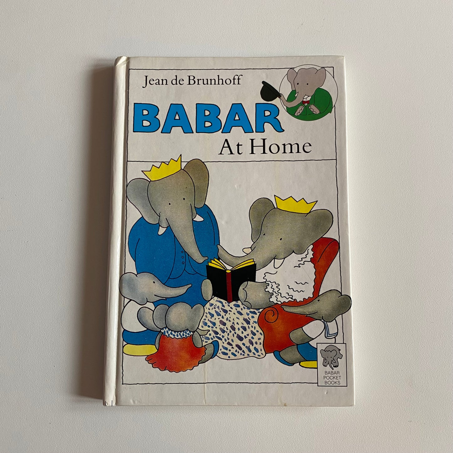 Vintage 1990 babar book
