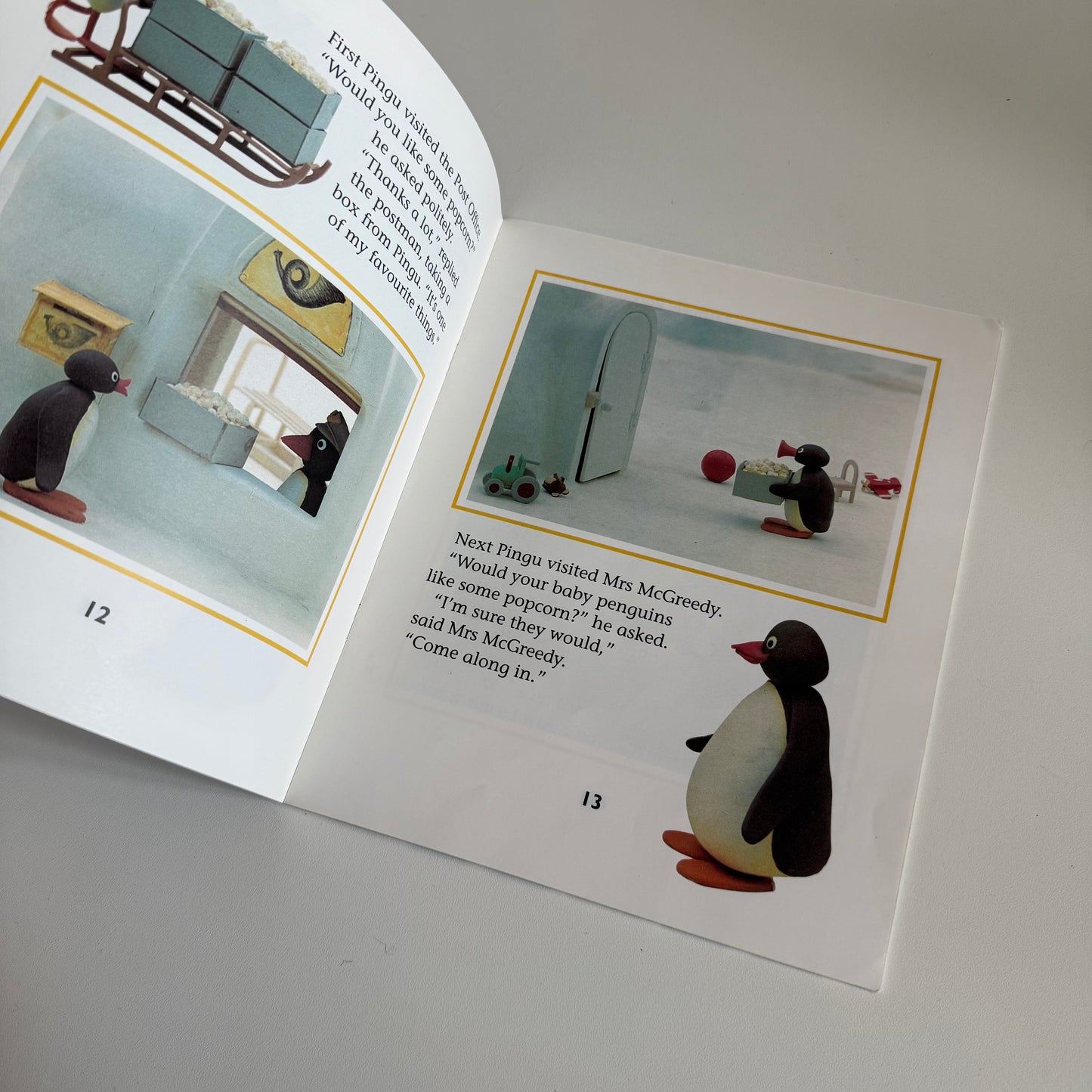 Vintage 1994 pingu paperback book