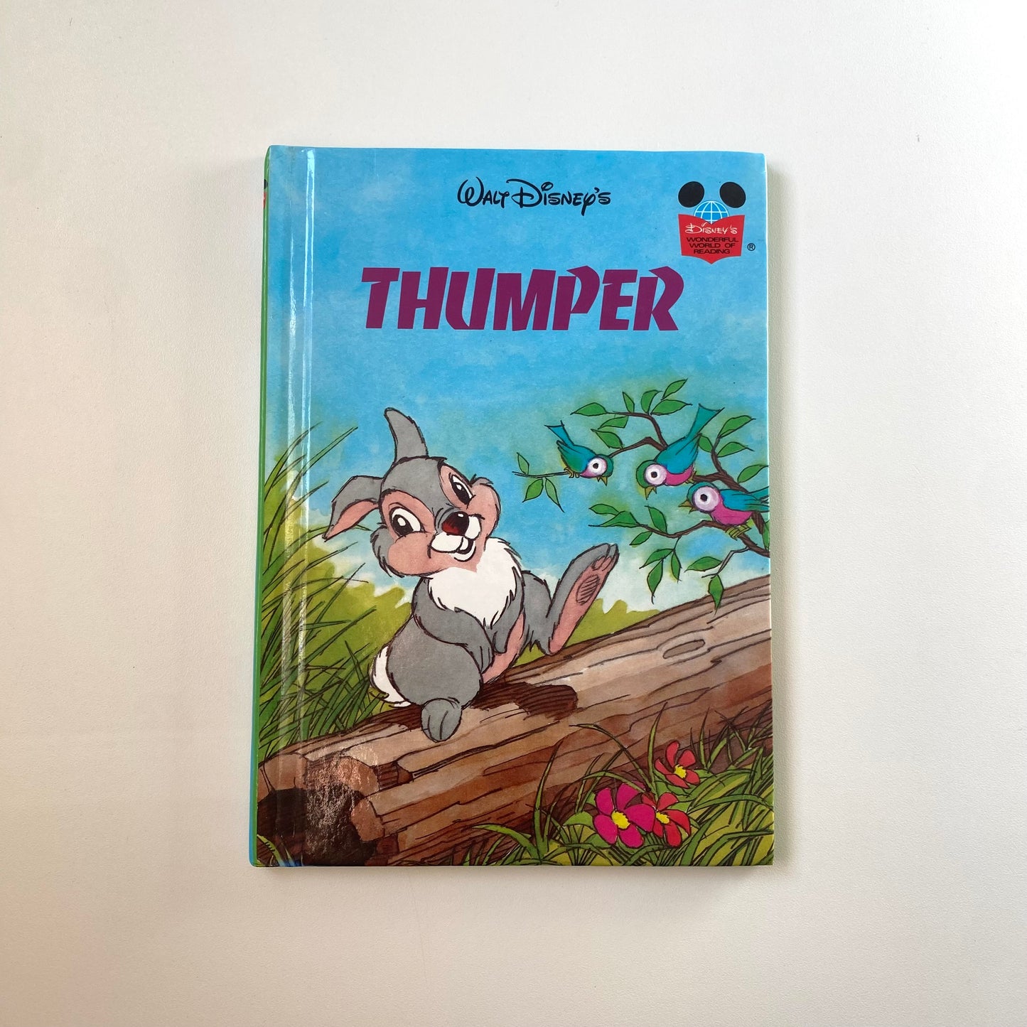 Vintage 1982 Disneys thumper book.