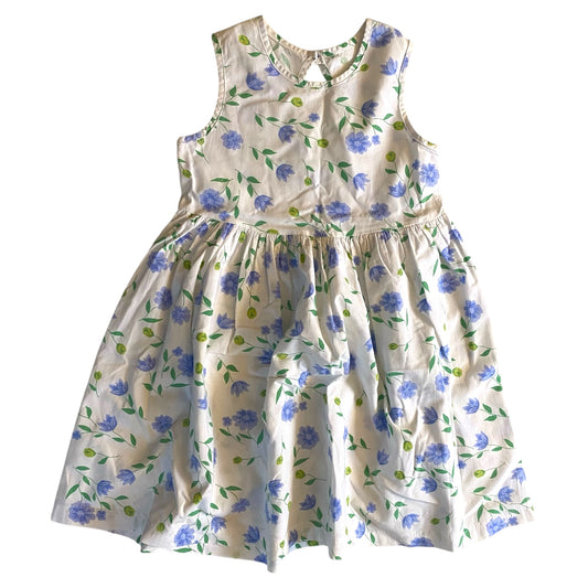 Vintage mothercare 100% cotton floral dress. Size 2-3 years