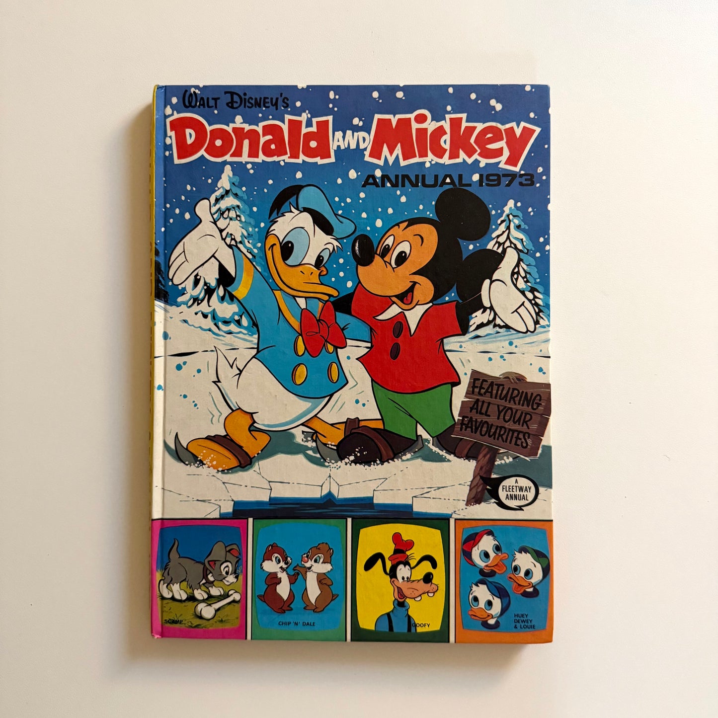 Vintage 1973 Mickey Mouse annual