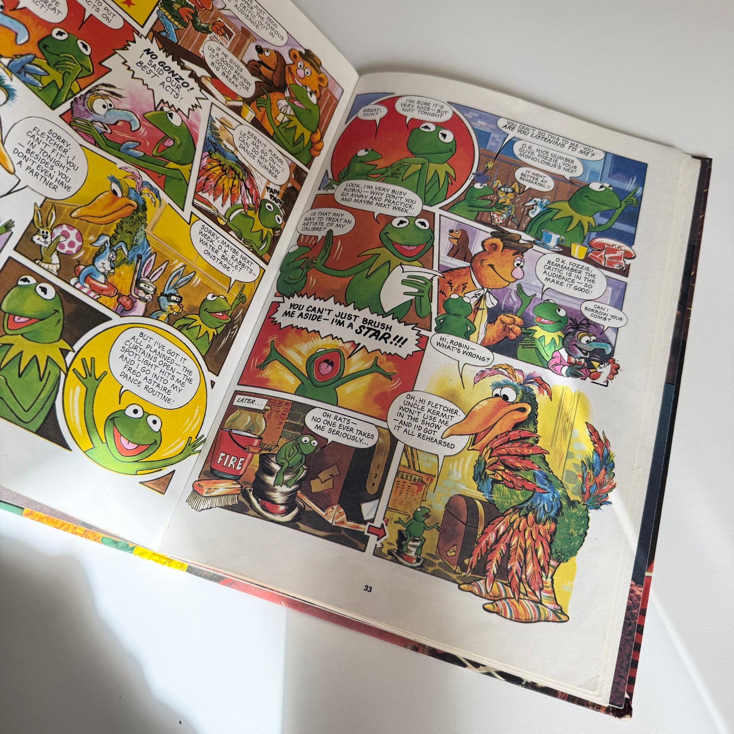 Vintage 1978 a4 muppets annual