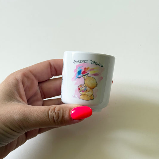 Vintage 1994 forever friends ceramic egg cup