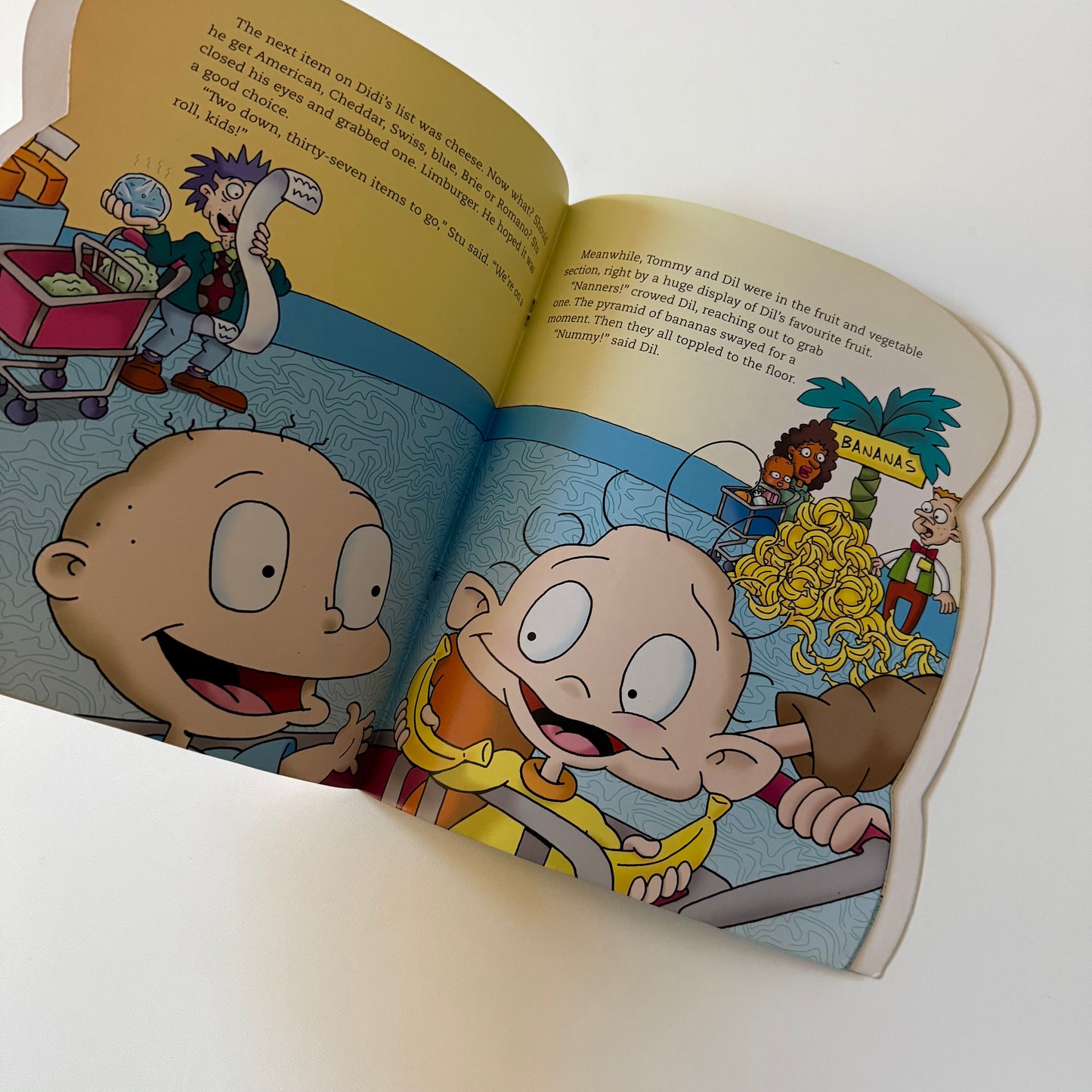 Vintage 2000s Rugrats book.