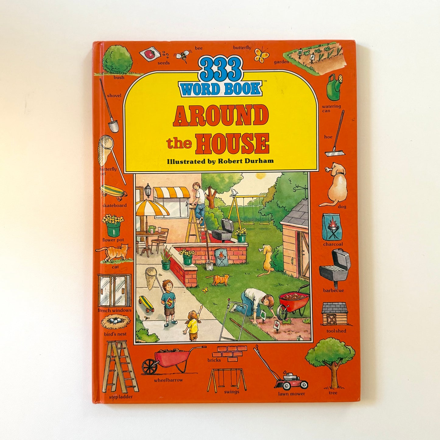 Vintage 1987 around the house a4 book