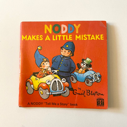 Vintage 1968 mini noddy book