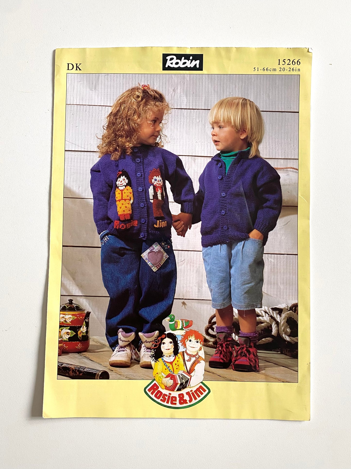 Rosie and Jim knitting pattern