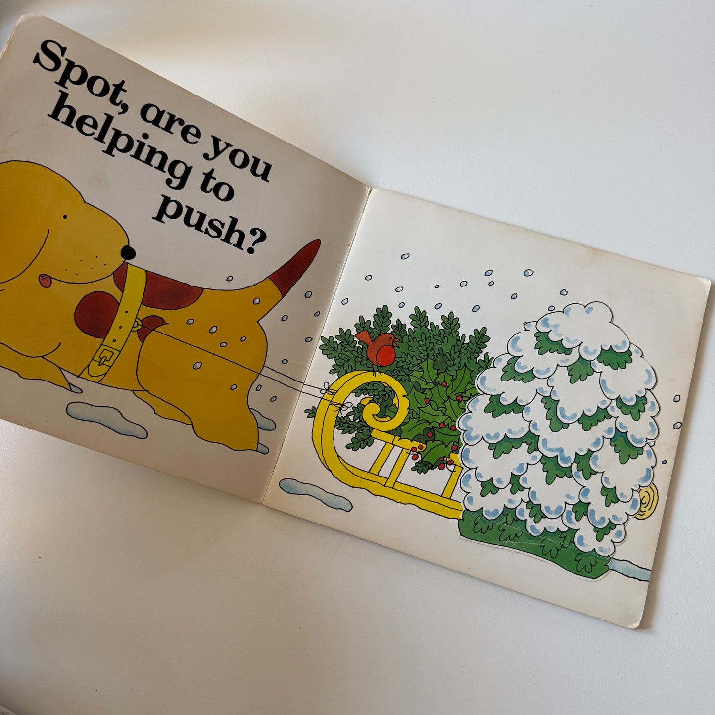 Vintage 1983 spot Christmas book