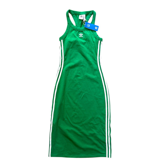 Adidas originals green mid length dress. Size XS / 6