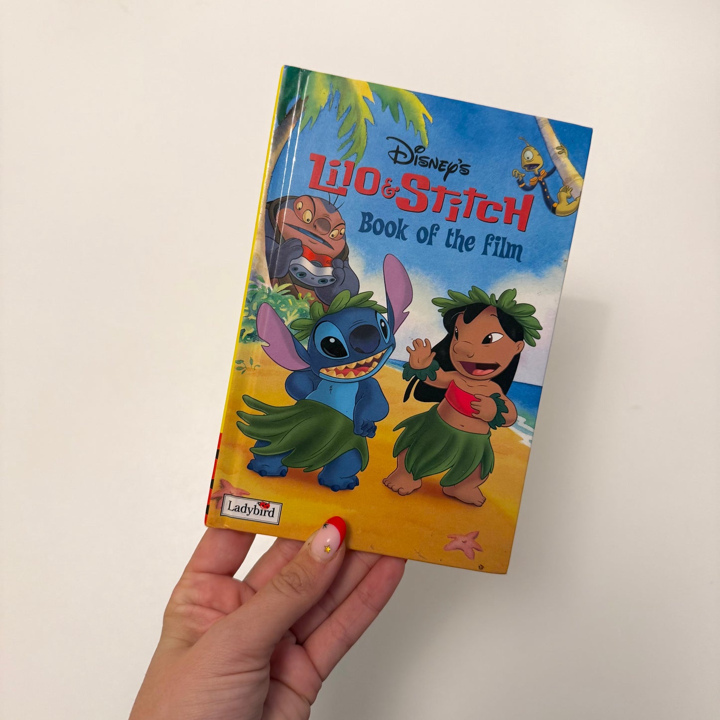 Vintage 2002 ladybird lilo and stitch book.