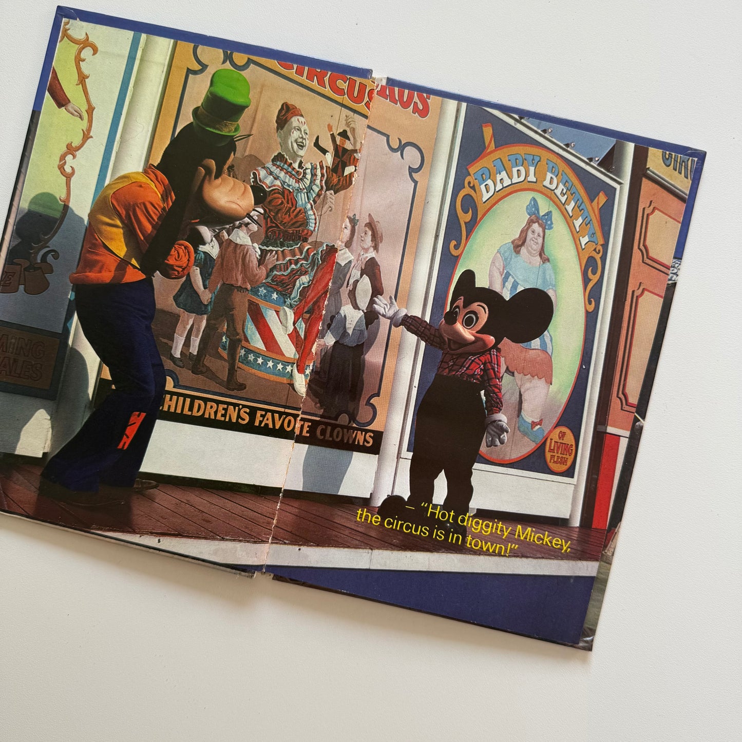 Vintage rare 1980 Walt Disney book